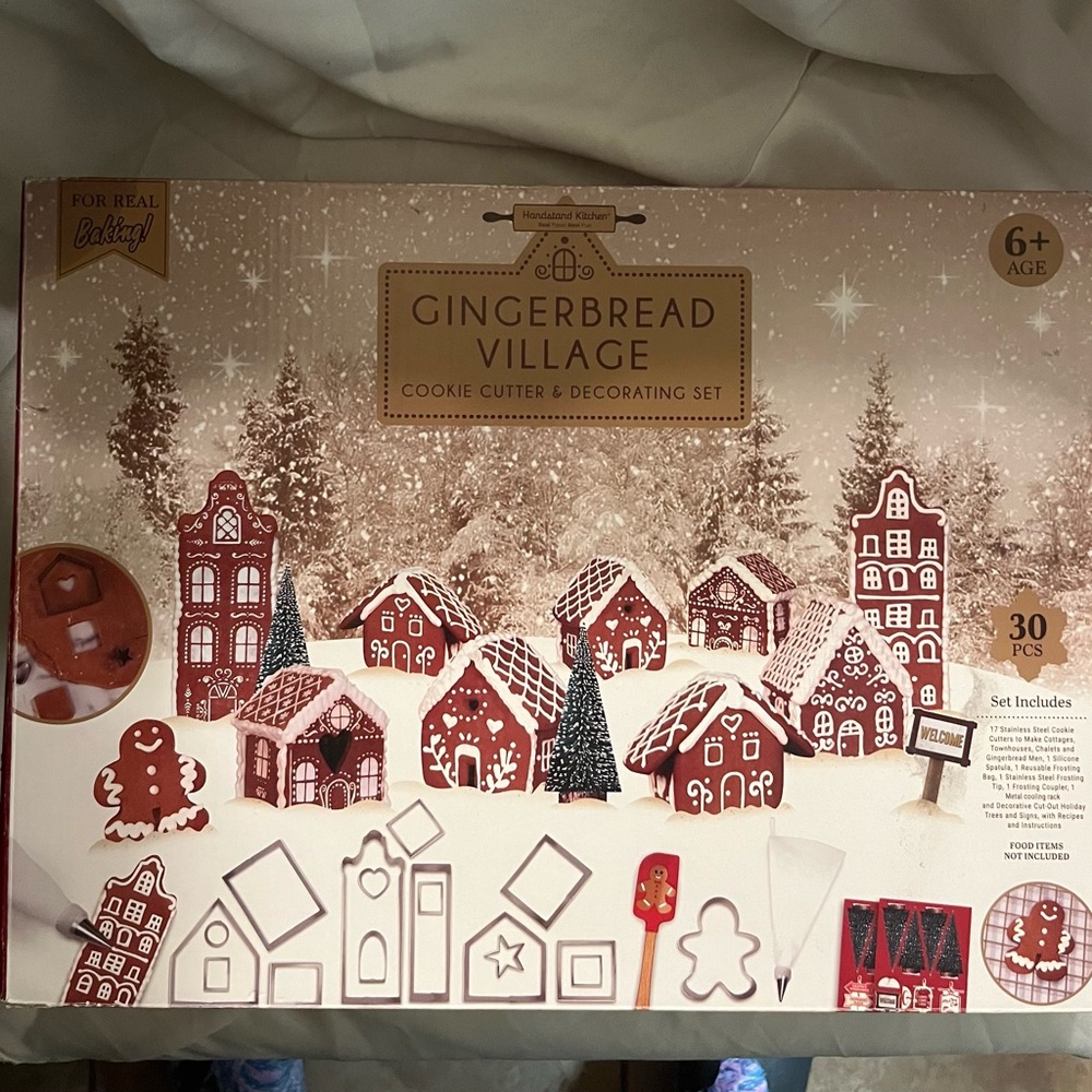 Make Your Own Gingerbread Village,Silver